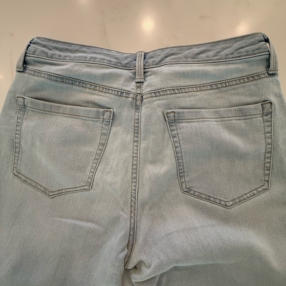 Charter Club Women's Straight Leg Jeans in Soft Blue - Picture 5 of 6